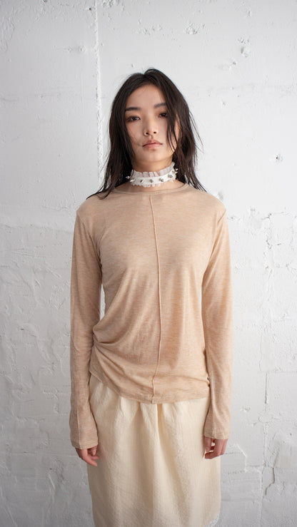 Sheena long sleeve (beige)