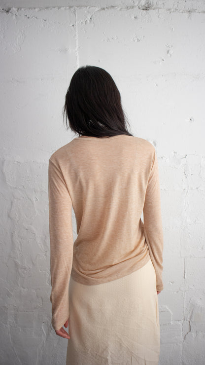 Sheena long sleeve (beige)