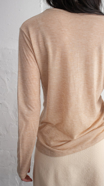 Sheena long sleeve (beige)