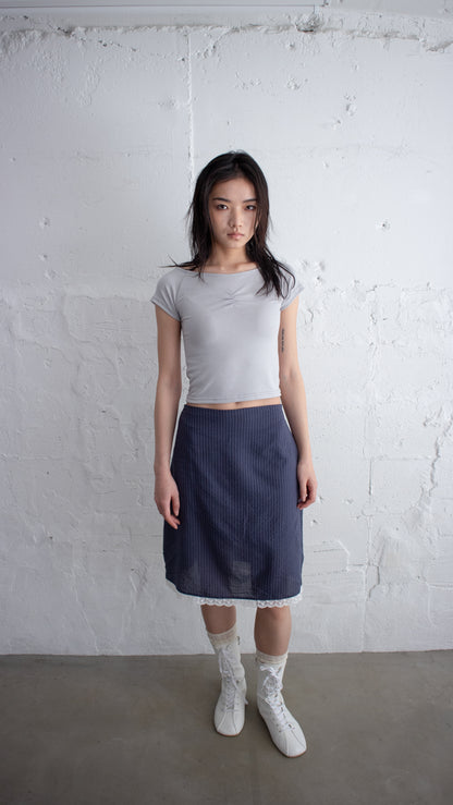 Ringo midi skirt (navy)