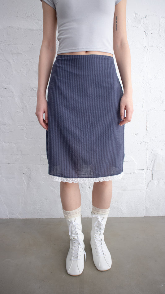 Ringo midi skirt (navy)