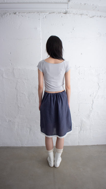 Ringo midi skirt (navy)