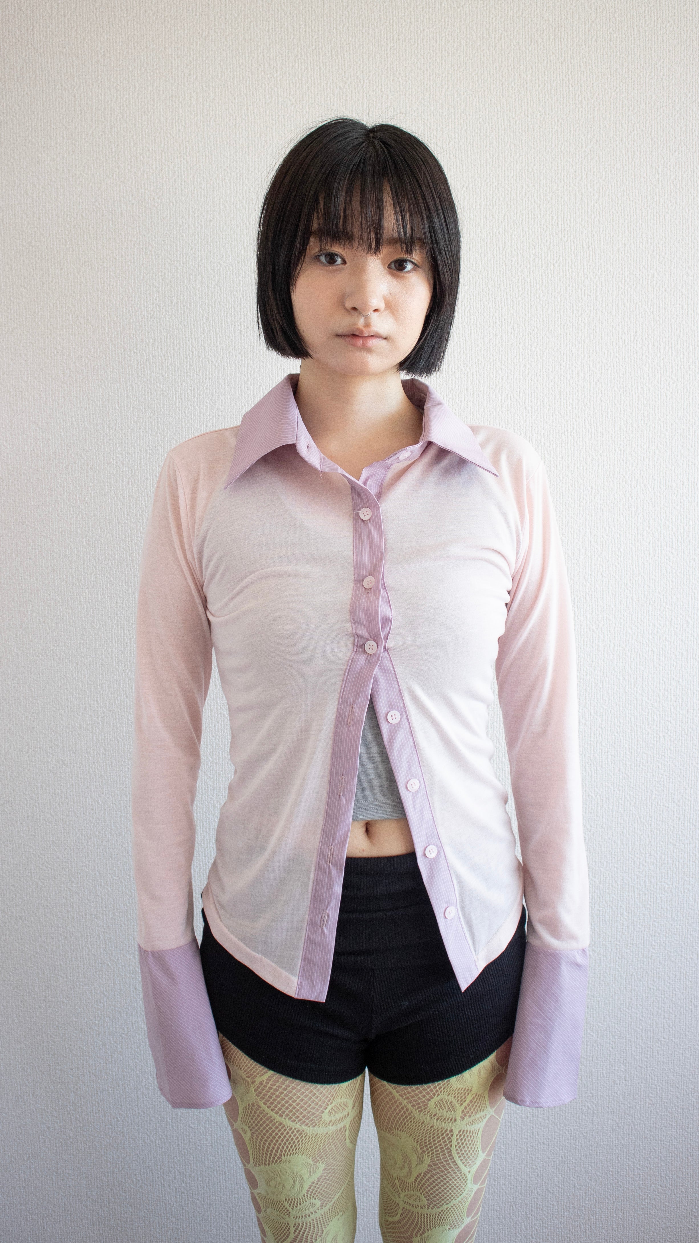 Geek chic docking shirts (pink)