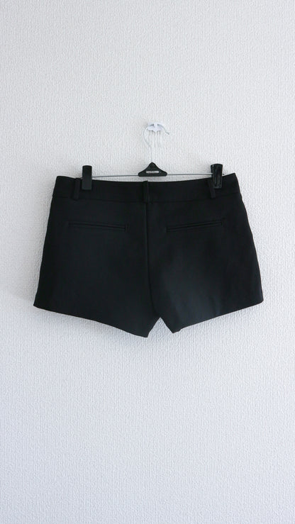 Basic mini short pants (black)