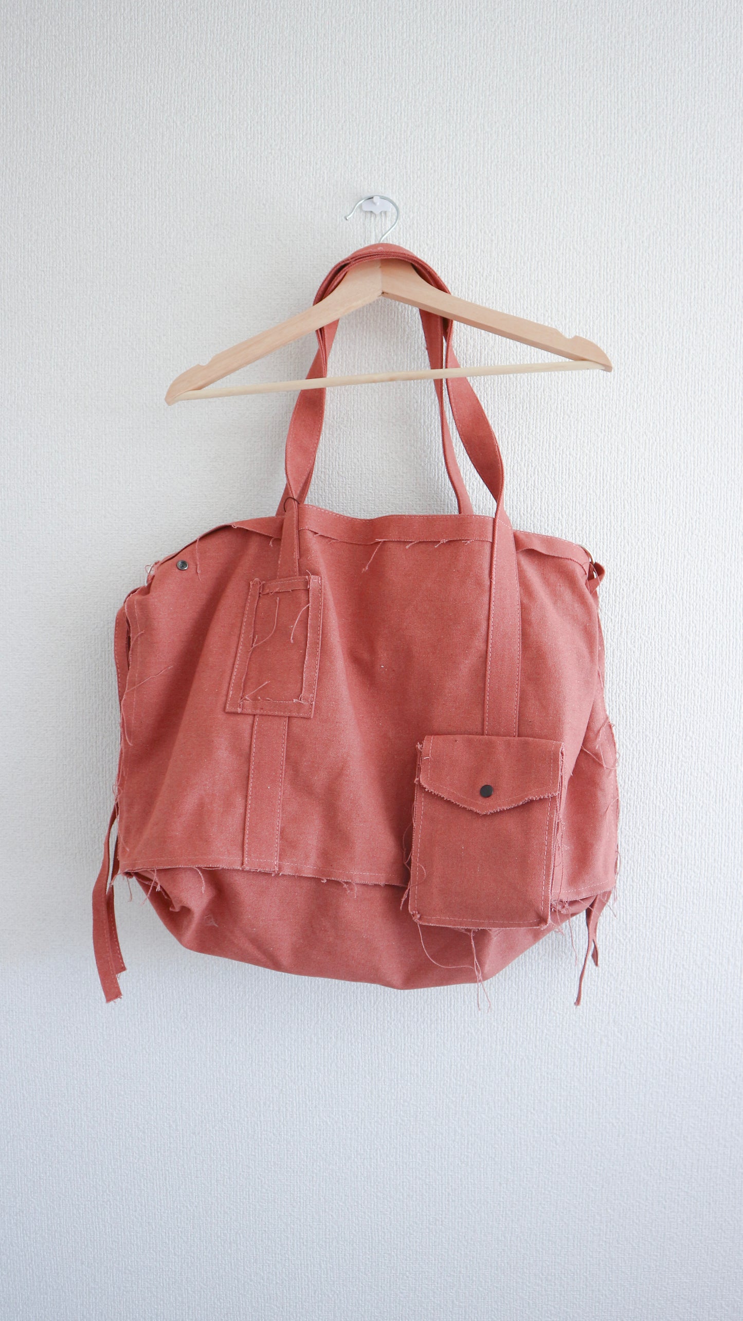 2-way cargo traveler bag (terracotta)