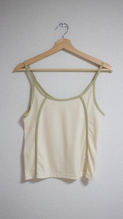 Colorblock tanktop (yellow)