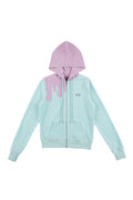 Melt Velour Zip Hoodie Frost Mint