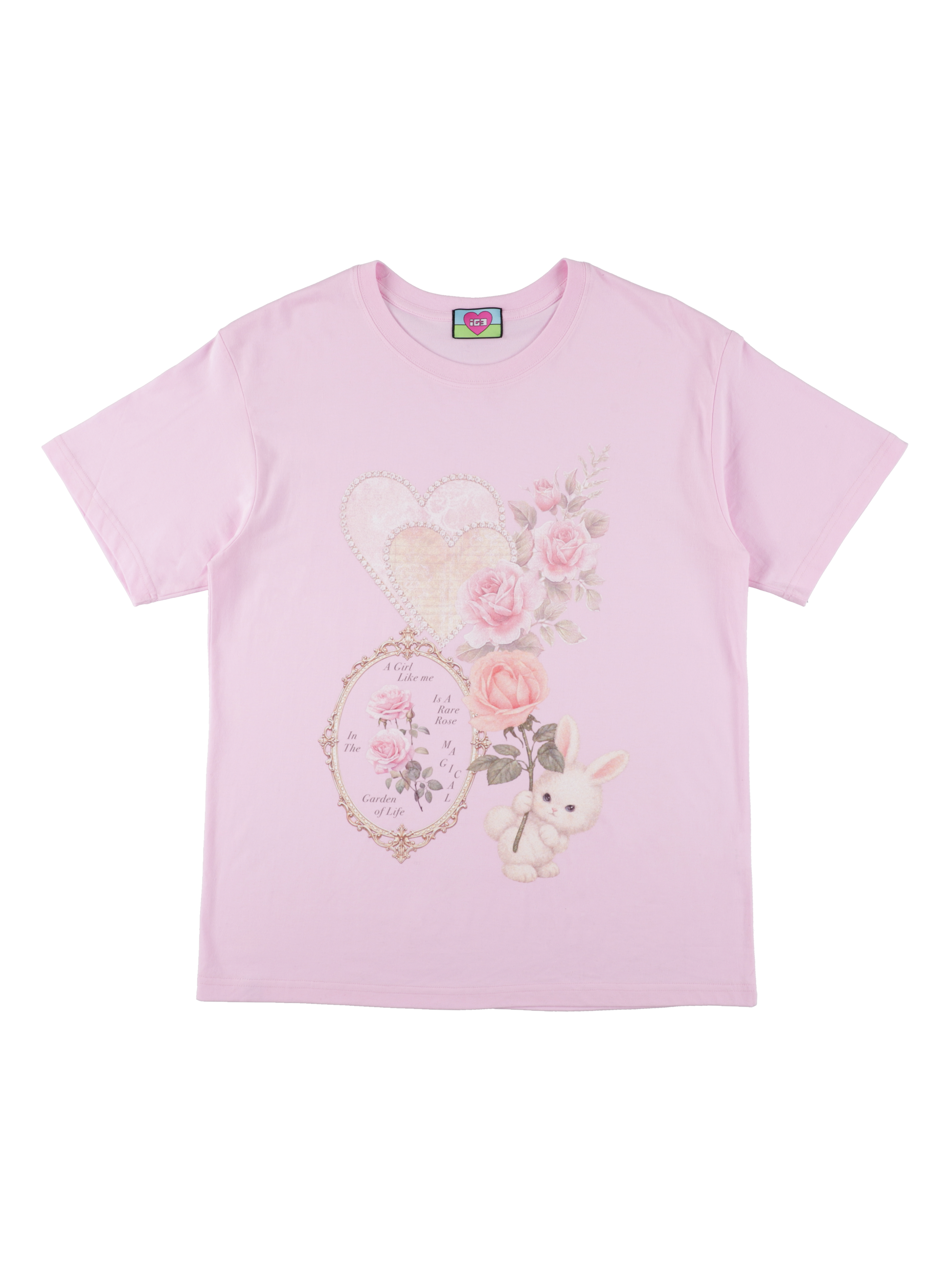 i-rabbit T-shirt pink