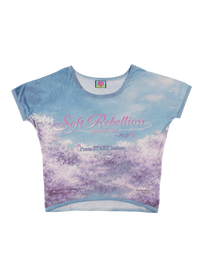 Simulation Off-shoulder top