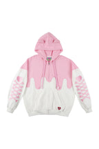 Melt Cream Bear Zip Hoodie