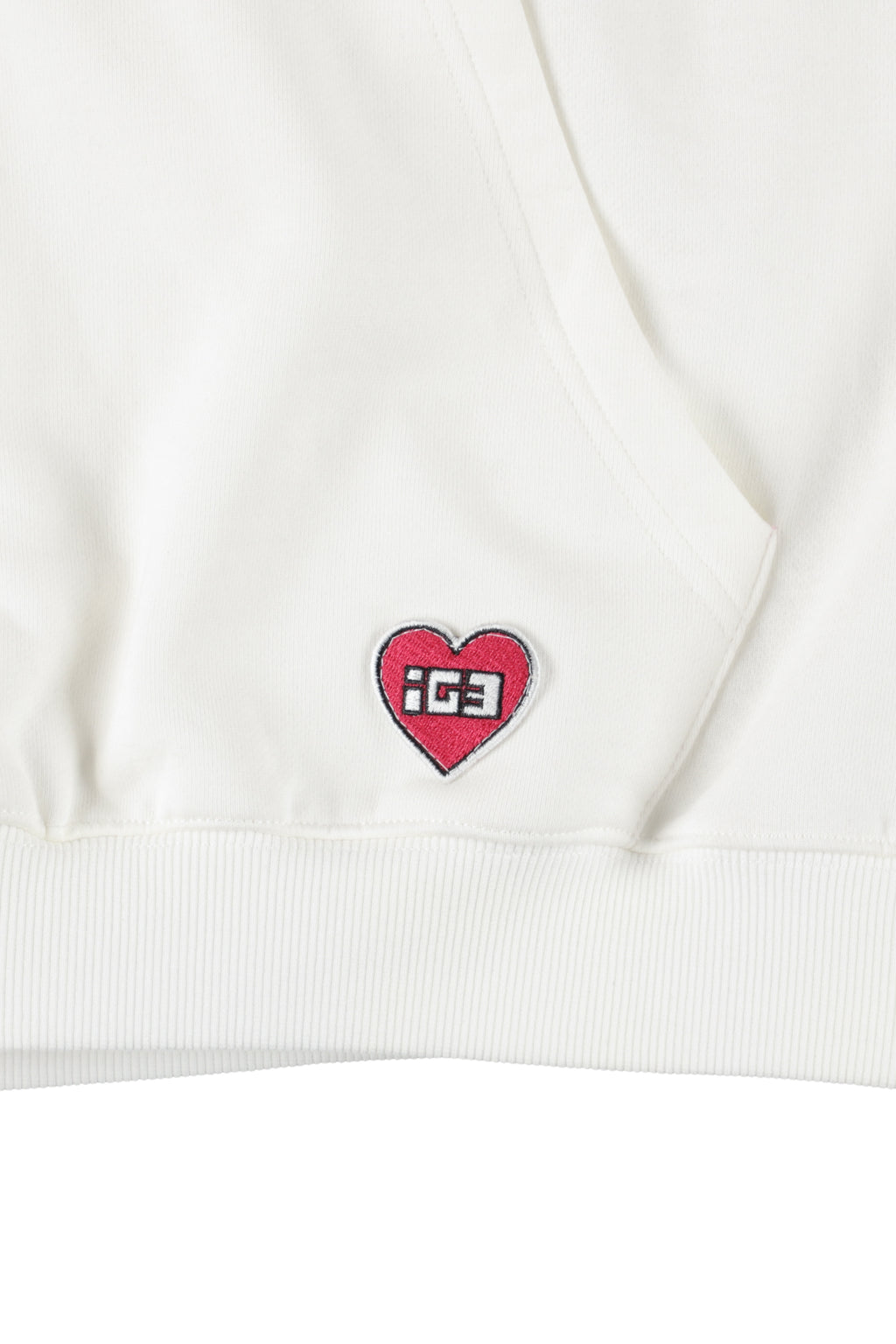 Melt Cream Bear Zip Hoodie