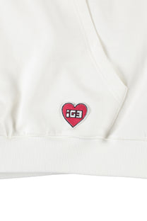 Melt Cream Bear Zip Hoodie
