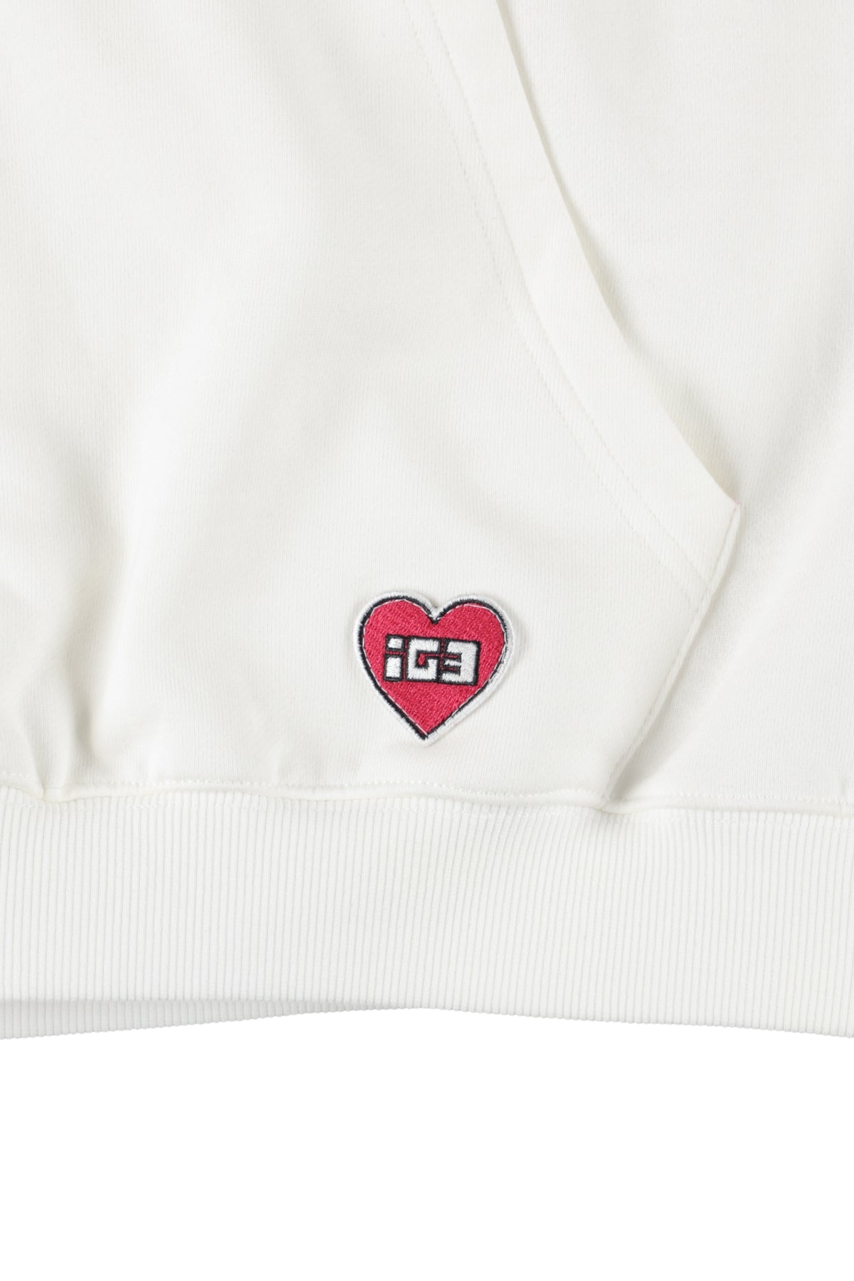 Melt Cream Bear Zip Hoodie