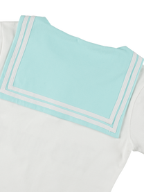 Life is magical sailor dress mint