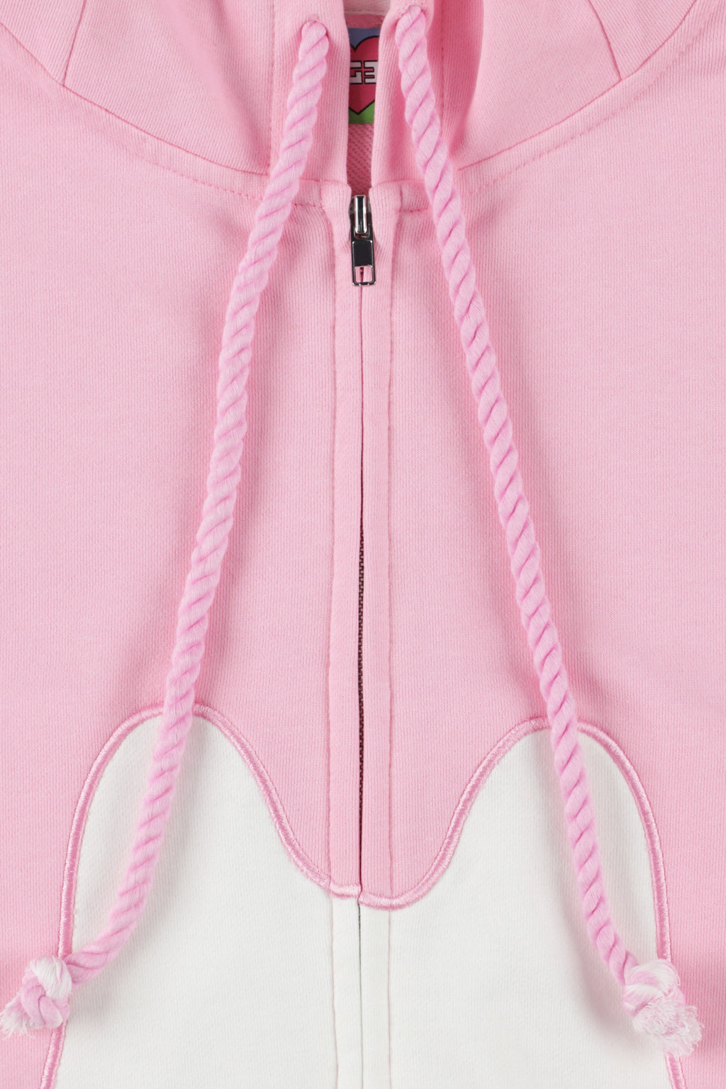 Melt Cream Bear Zip Hoodie