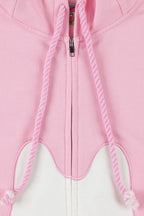 Melt Cream Bear Zip Hoodie