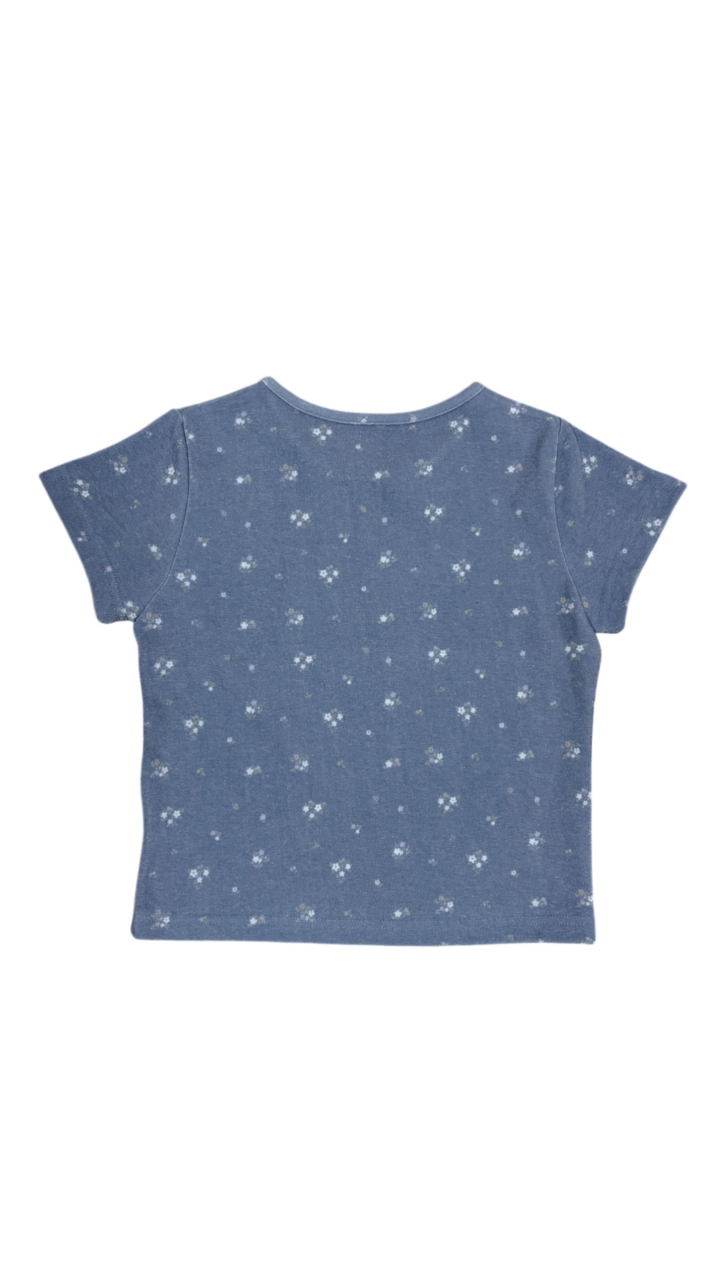 Fade flower t-shirt (blue)