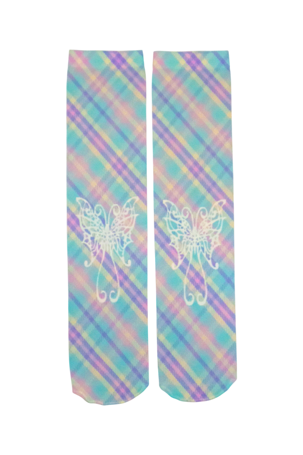 Butterfly Check Knee-High