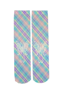 Butterfly Check Knee-High