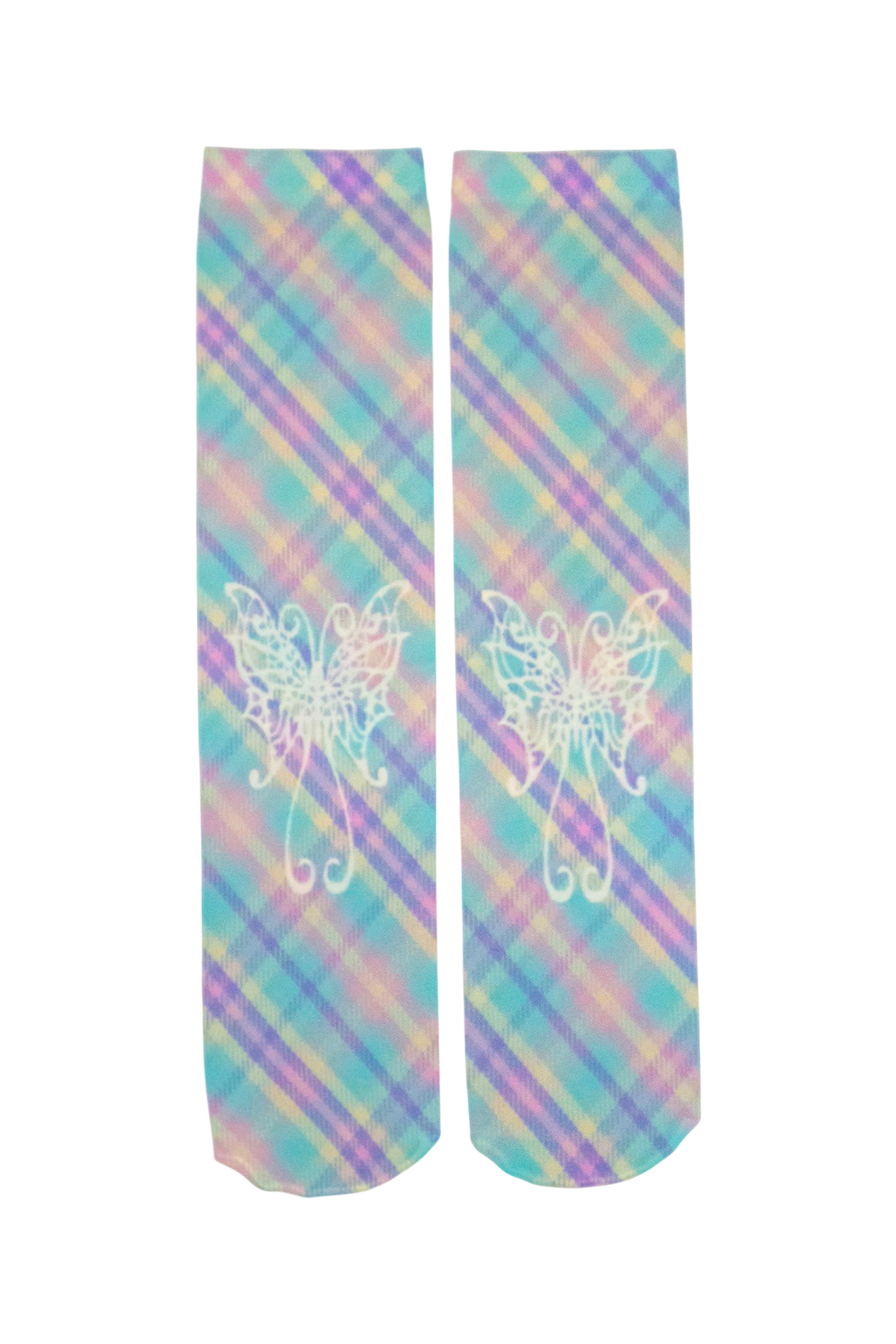 Butterfly Check Knee-High