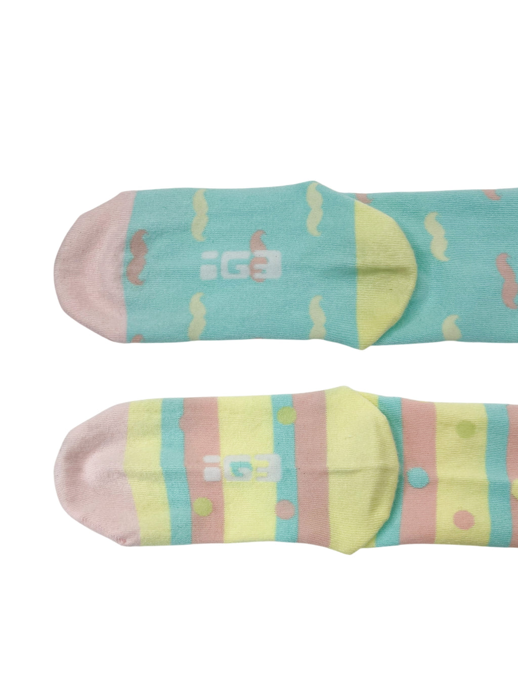 Cotton Candy Over Knee Socks