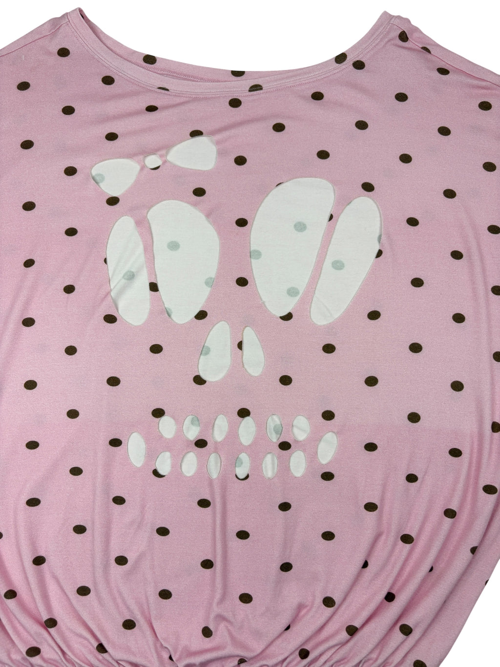 Skull Cut-out Pumpkin Top