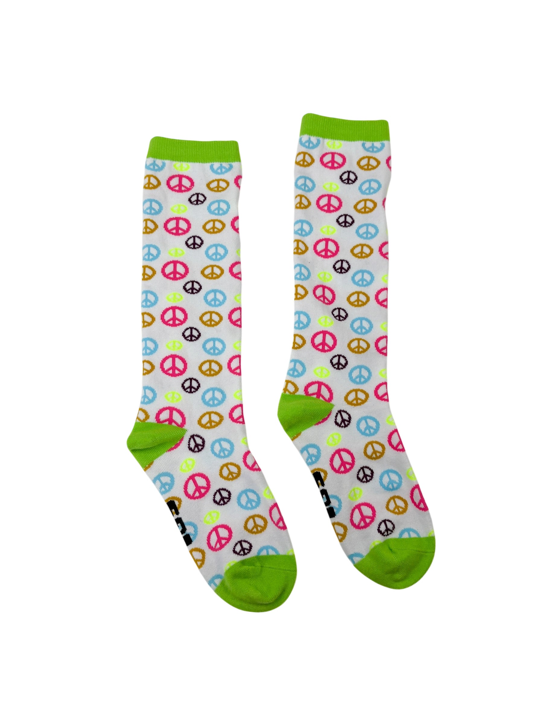 Peace Knee Socks