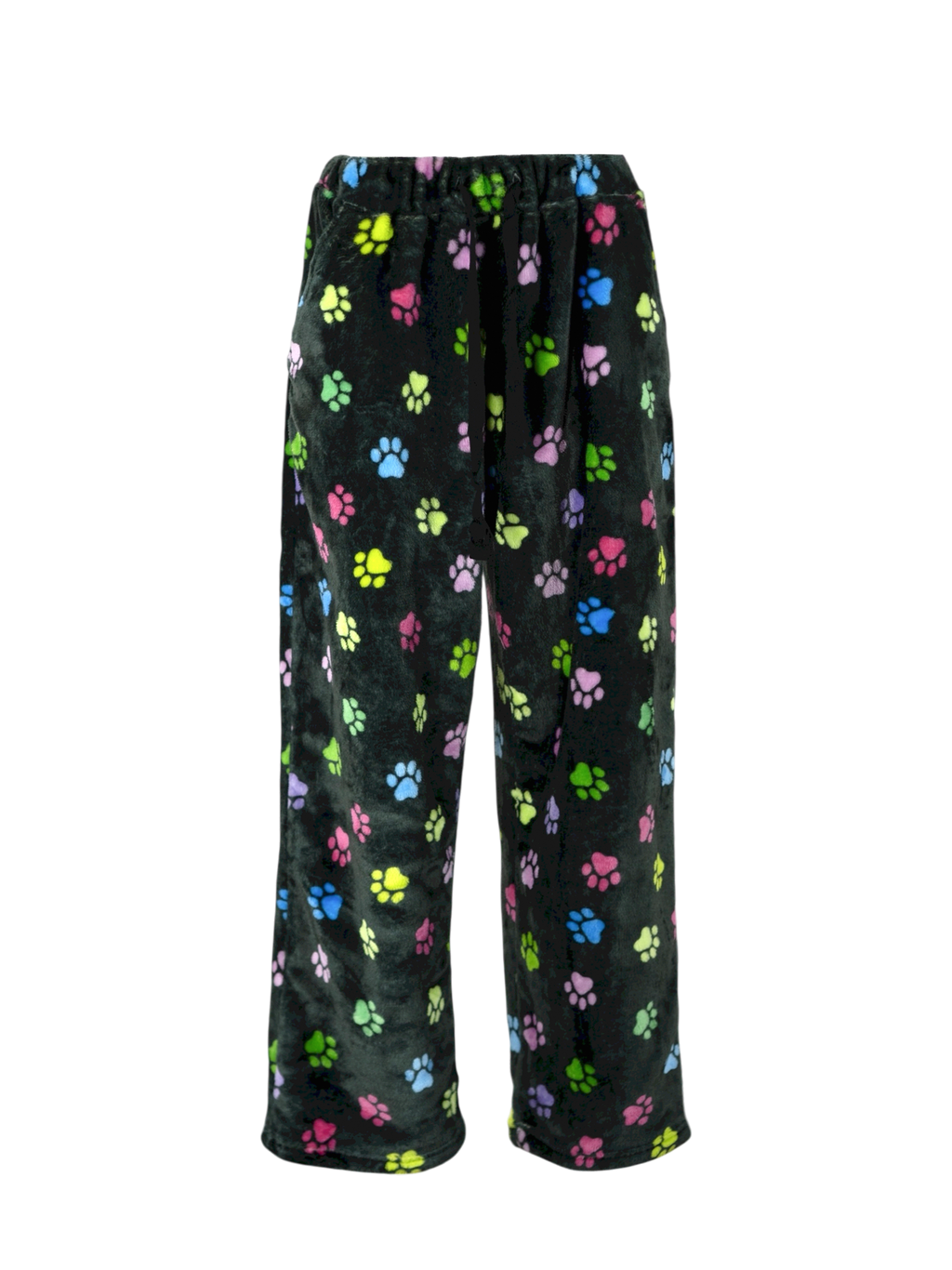 Paw Print Fleece Pants