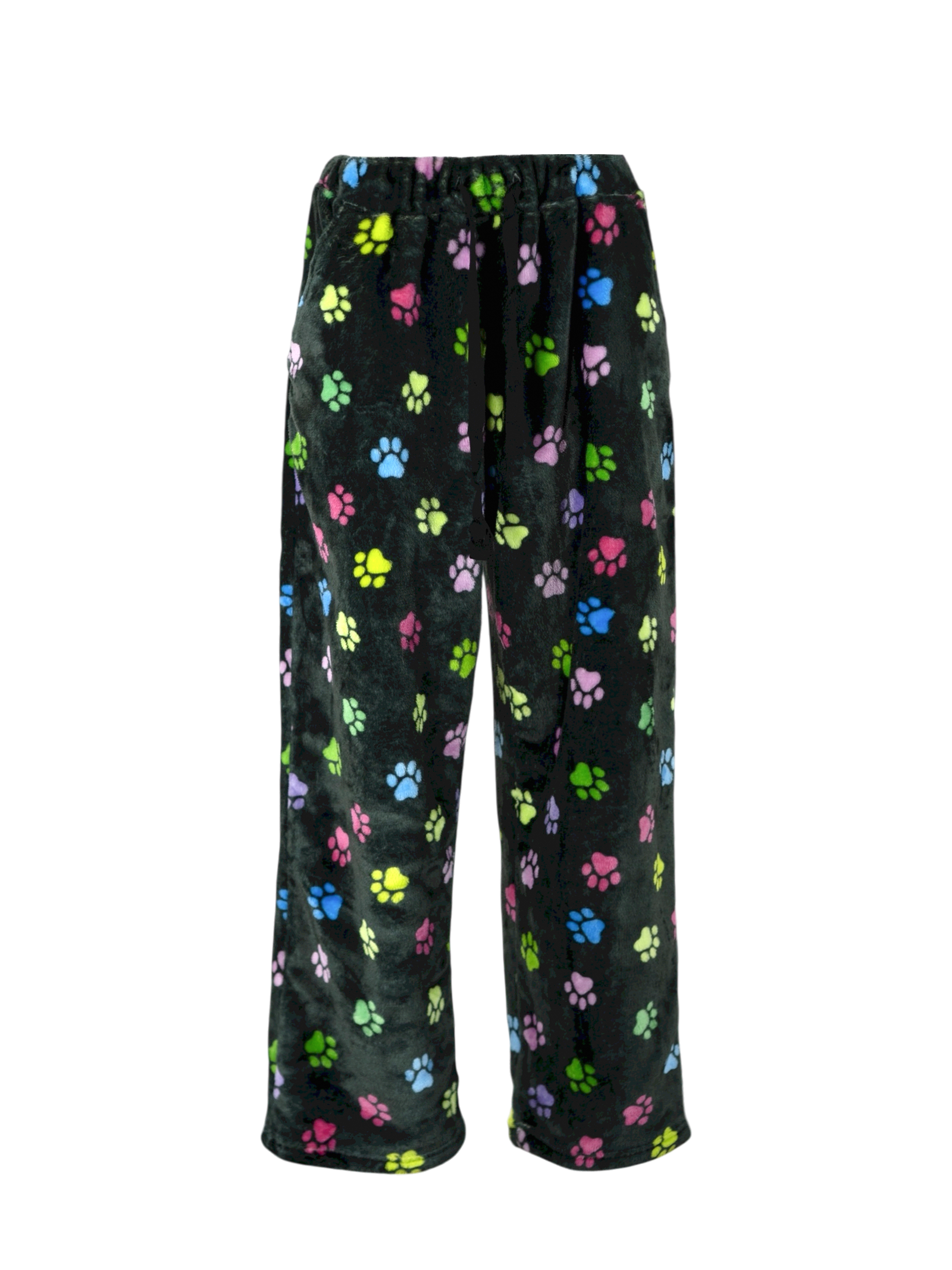 Paw Print Fleece Pants