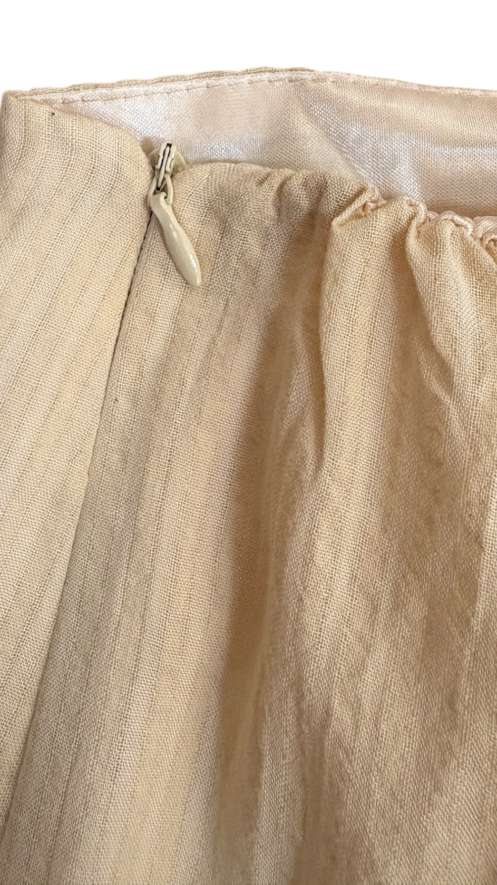 Ringo midi skirt (beige)