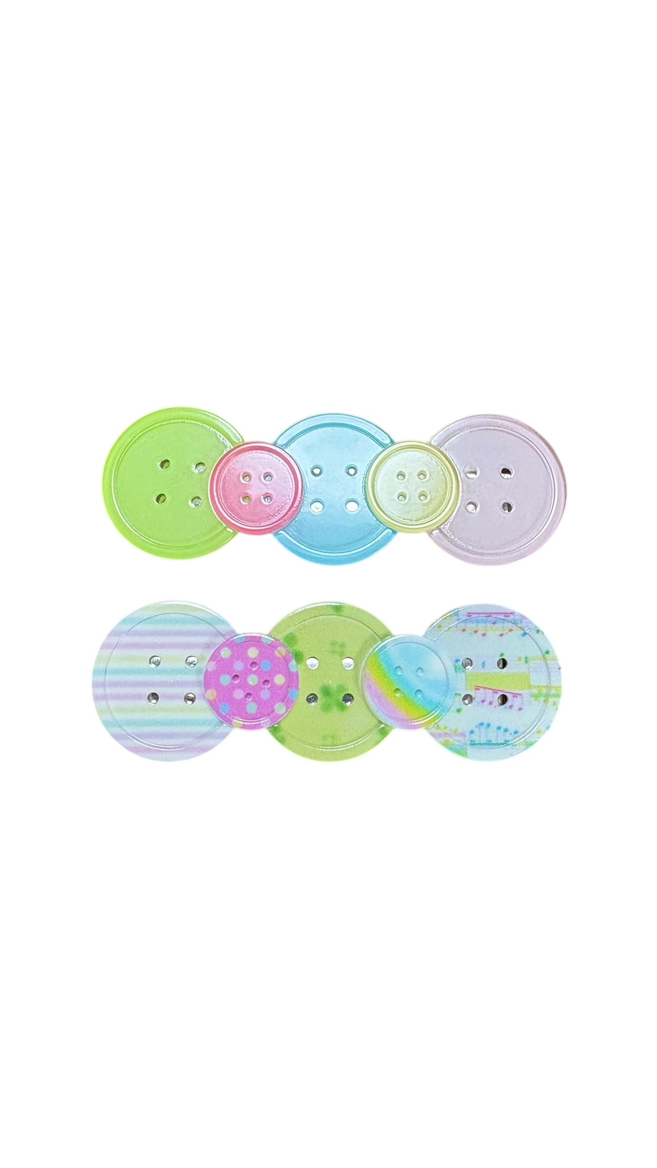 Button hairpin set