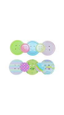 Button hairpin set