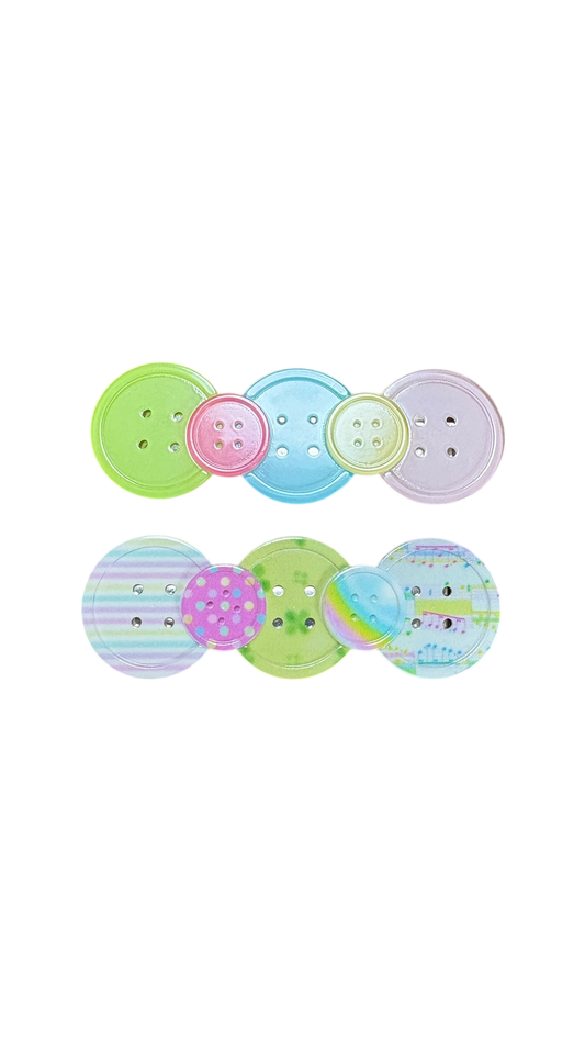 193 Button hairpin set