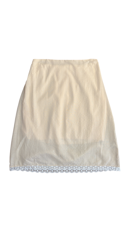 Ringo midi skirt (beige)