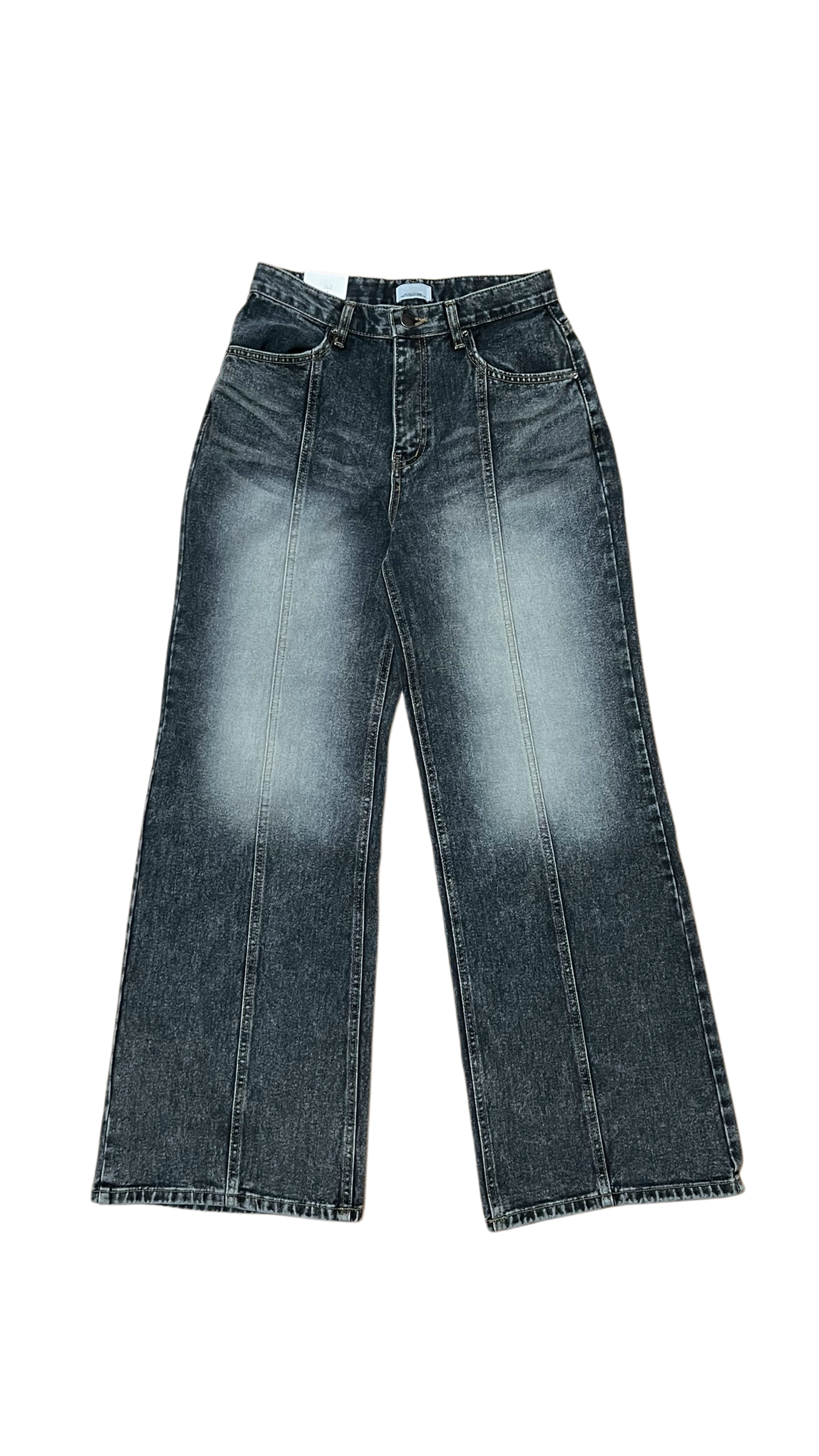 Center lock stitch straight denim