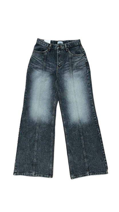 Center lock stitch straight denim