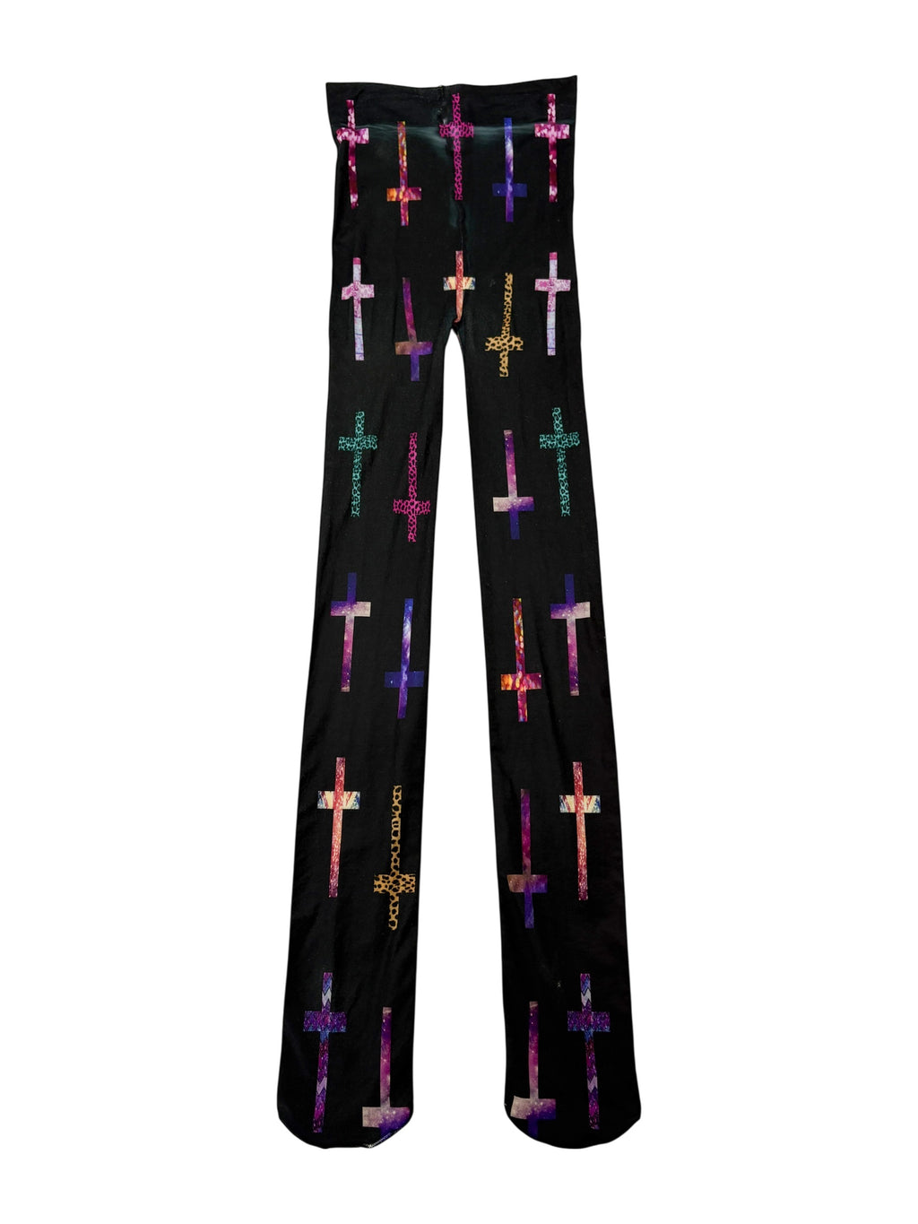 Black Cross Tights