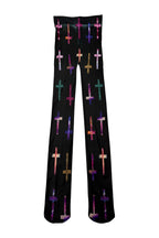Black Cross Tights 80D