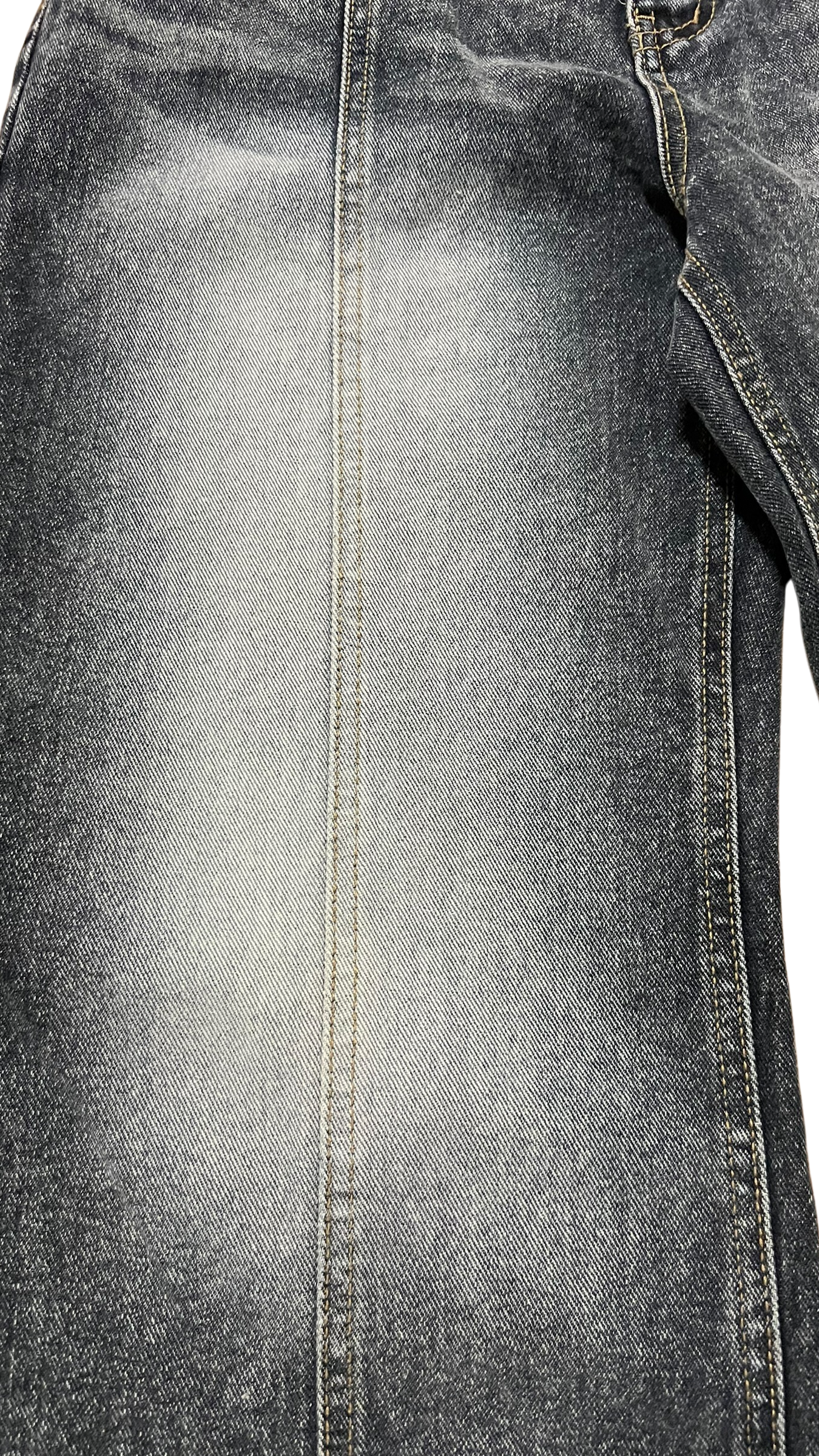 Center lock stitch straight denim