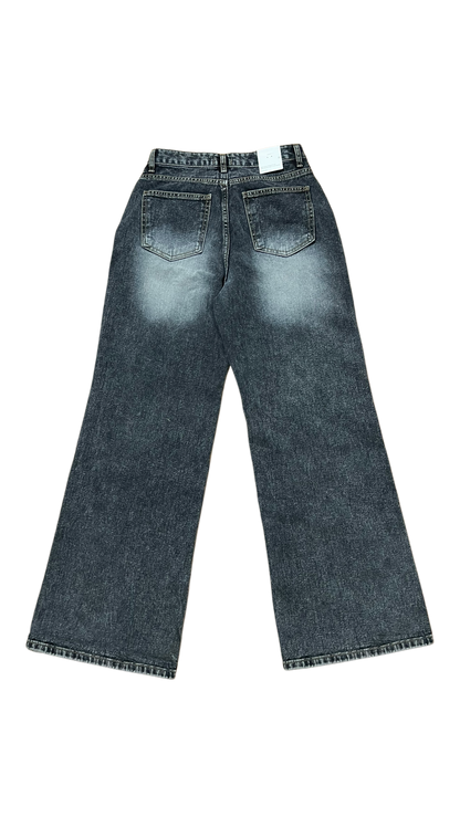 Center lock stitch straight denim