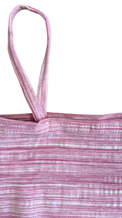 Multi border camisole (pink)