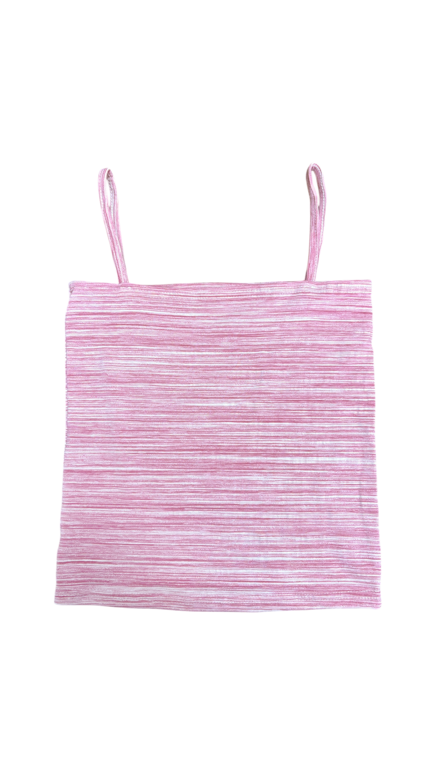 Multi border camisole (pink)