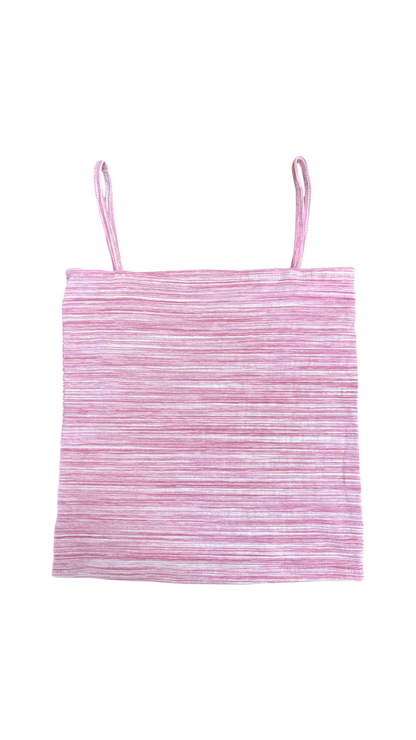 Multi border camisole (pink)