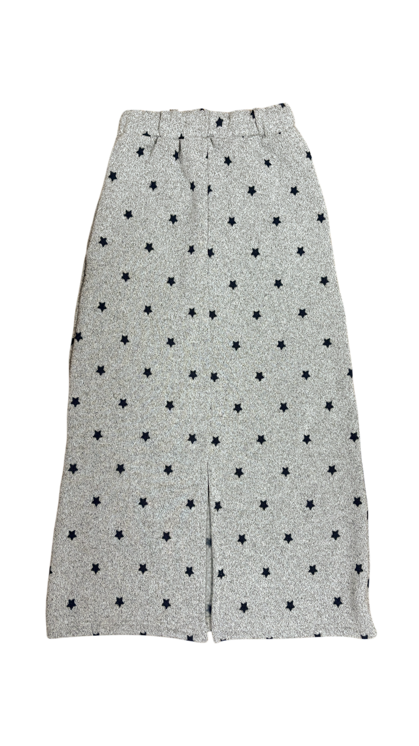 Star long skirt (gray)