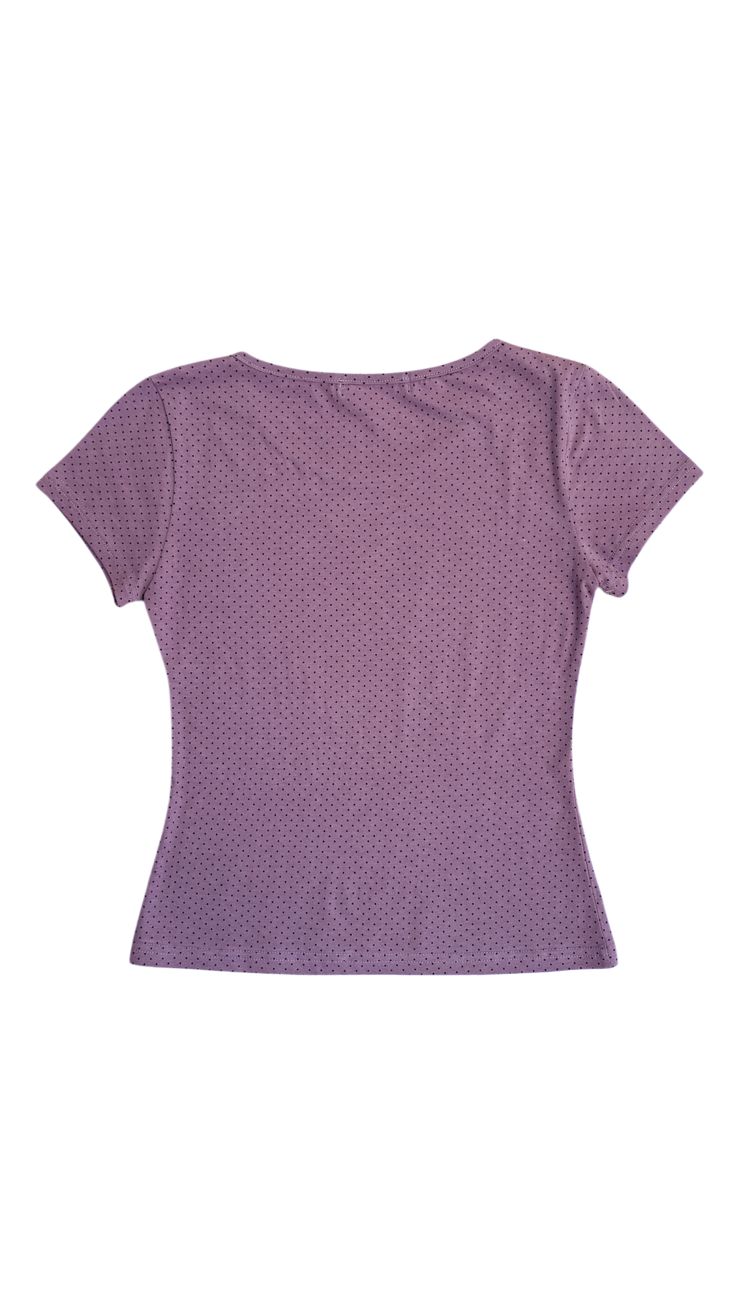 Dot basic t-shirt (purple)