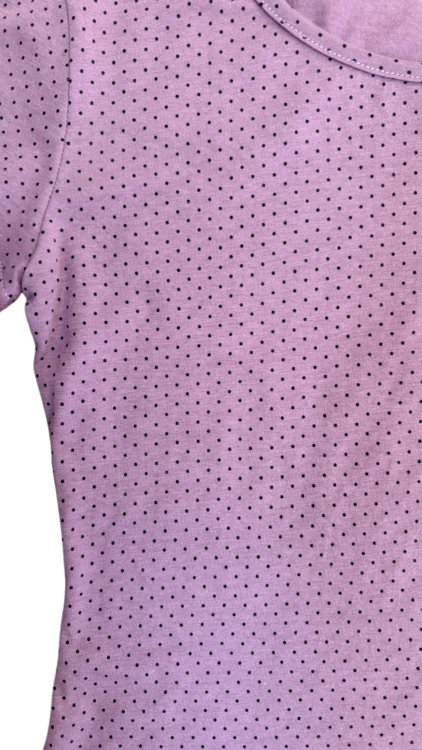 Dot basic t-shirt (purple)