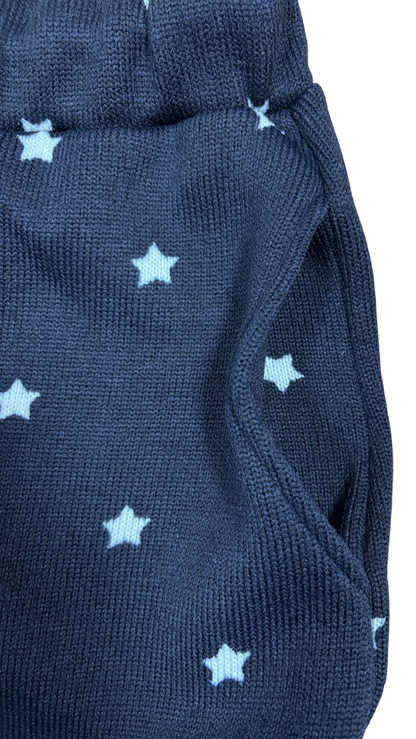 Star long skirt (navy)