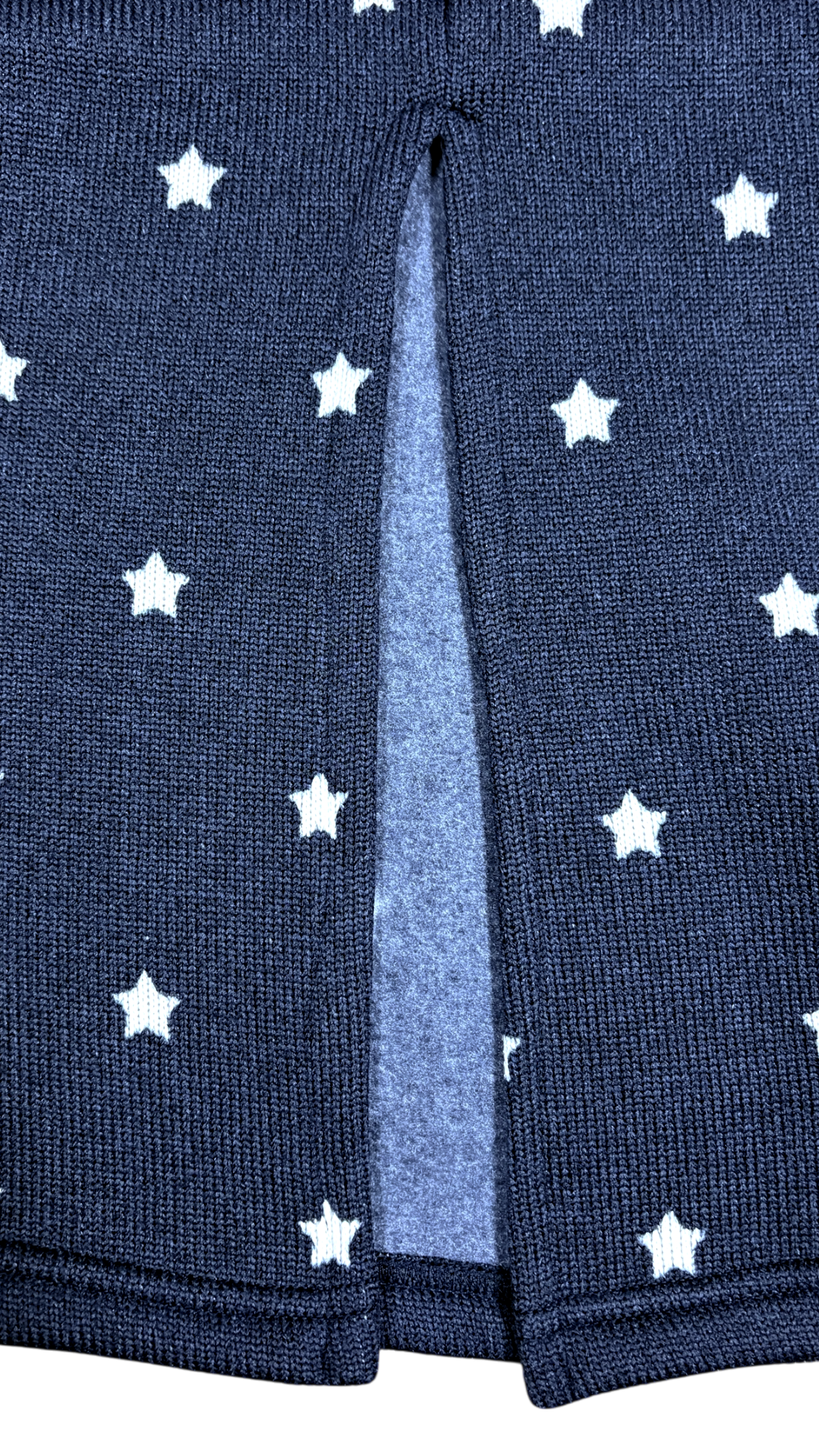 Star long skirt (navy)