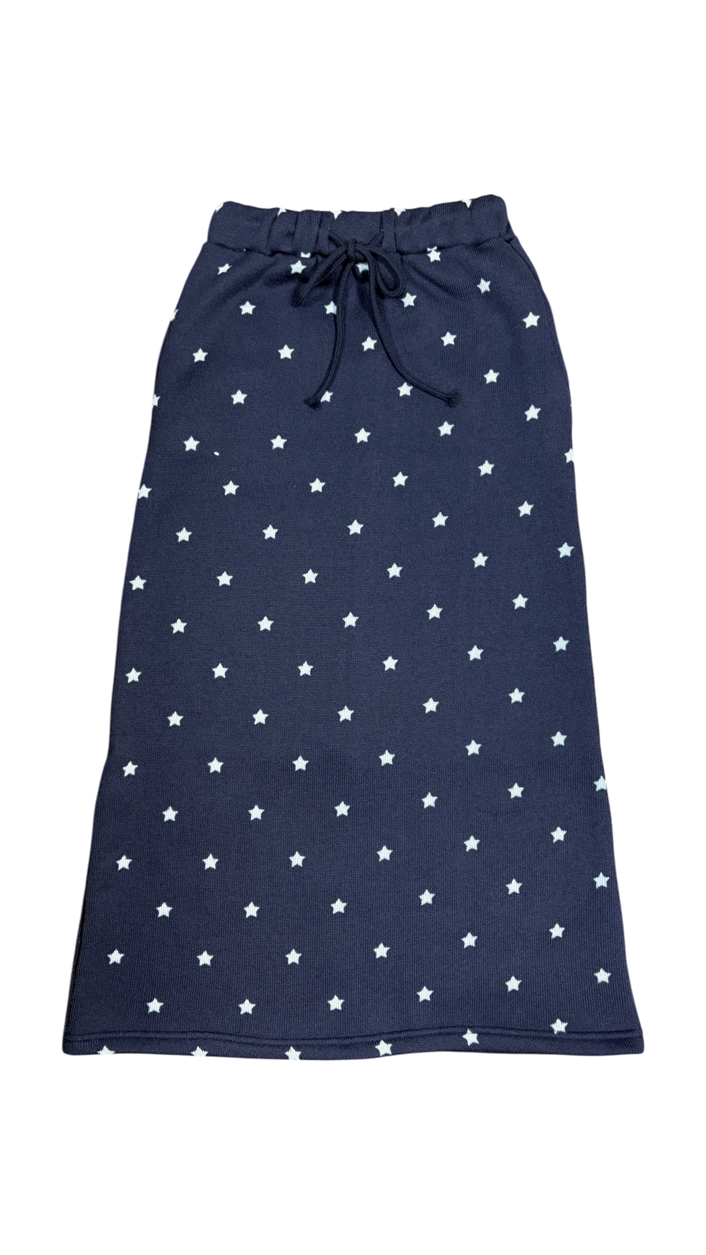 Star long skirt (navy)