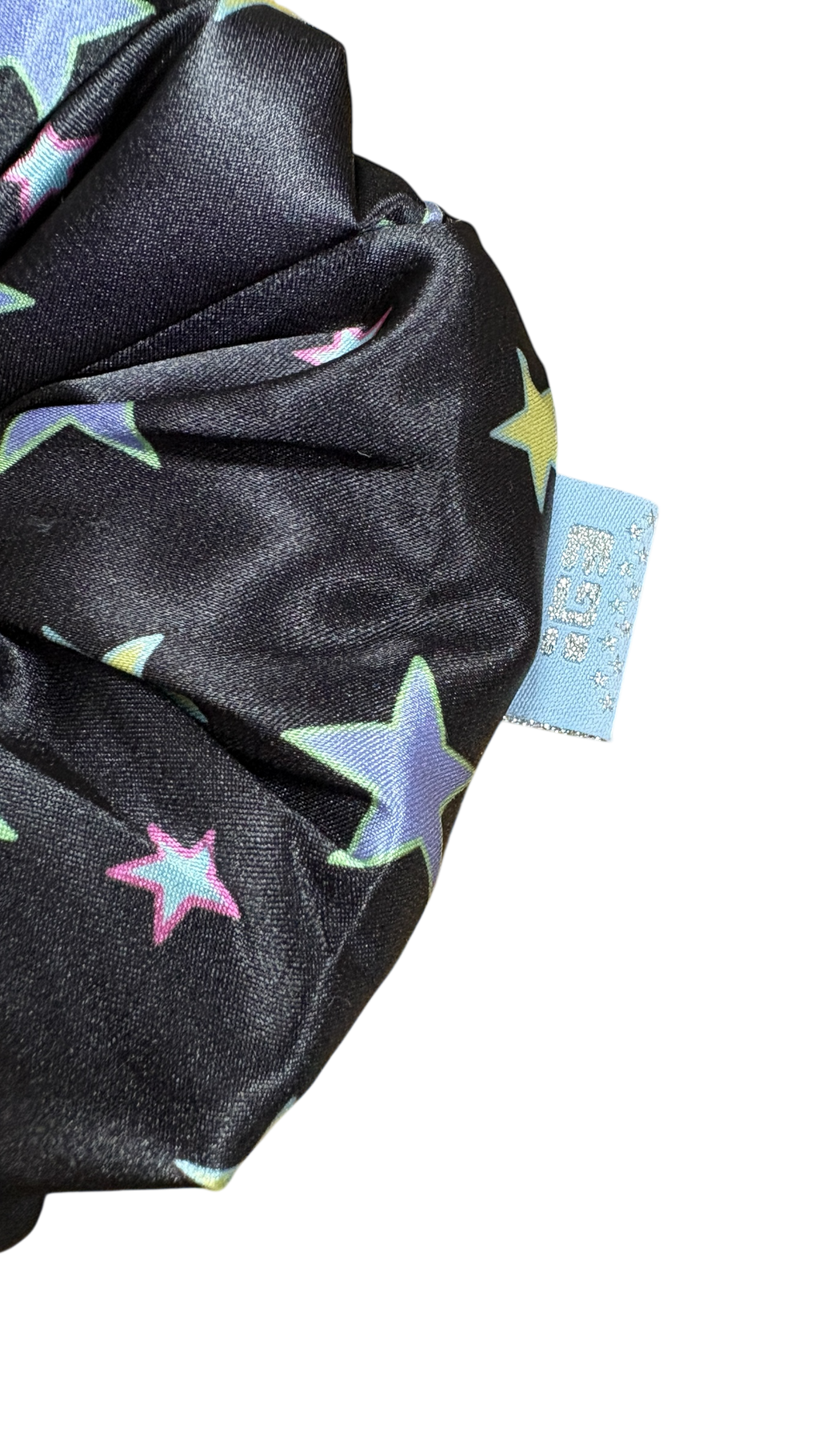 193 Pillow scrunchie (brown star)